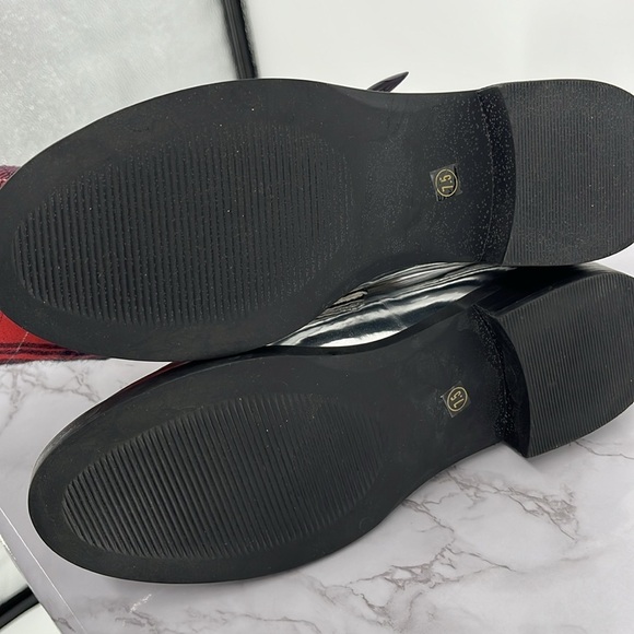 STEVE MADDEN Leedan Loafer Silver Metallic Moc Toe Preppy Futuristic 7.5 Comfy - Picture 3 of 5